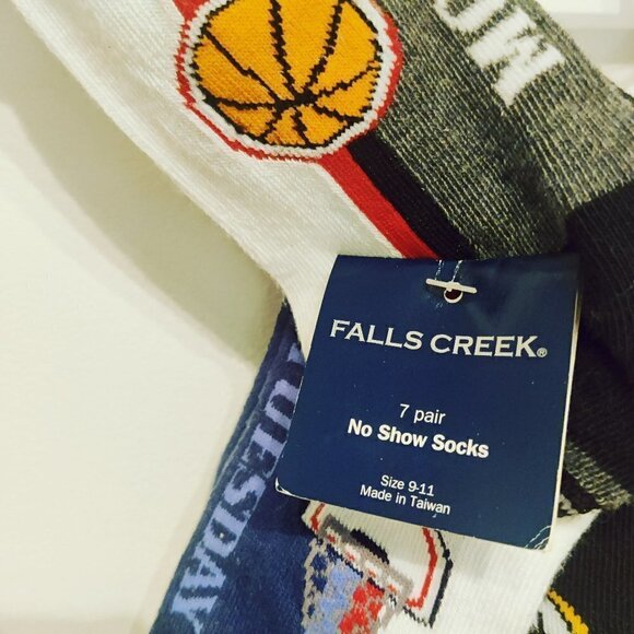 Falls Creek Socks, 7 Days of the Week featuring different sport genres each.Kids - Picture 4 of 4